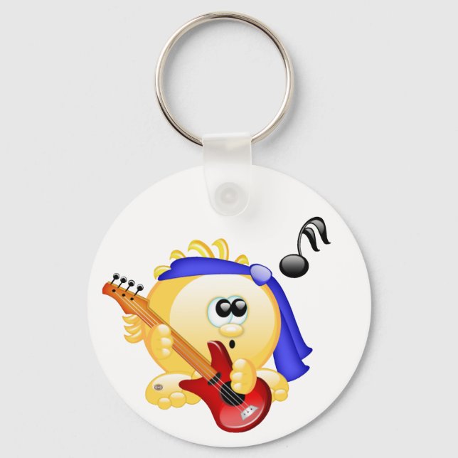 Porte-clés Lecteur de guitare (Recto)