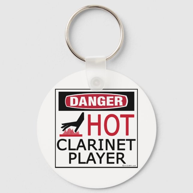 Porte-clés Lecteur Hot Clarinet (Recto)