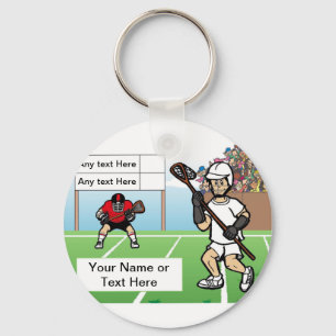 Porte-clés Lecteur LaCrosse personnalisé - Dessin masculin