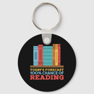 Porte-clés Lecture - 100 % de chances de lire un livre drôle