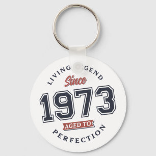 Porte-clés Légende vivante 1973 Âgé à la perfection