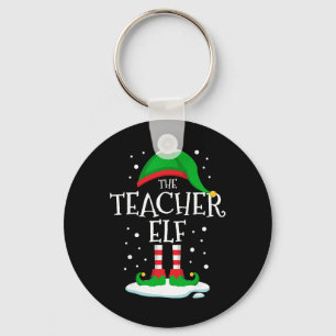 Porte-clés L'Elf enseignant Noël Famille appariée Xmas Gro