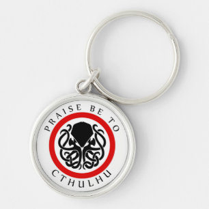 Porte-clés L'éloge soit à Cthulhu
