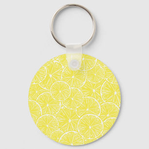 Porte-clés Lemon slices pattern design
