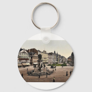 Porte-clés L'endroit de Goethe et le monument de