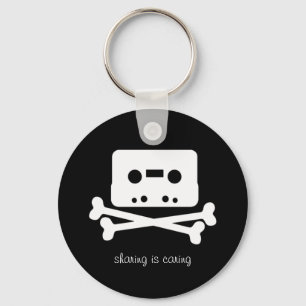 Porte-clés L'enregistreur à cassettes de baie de pirate