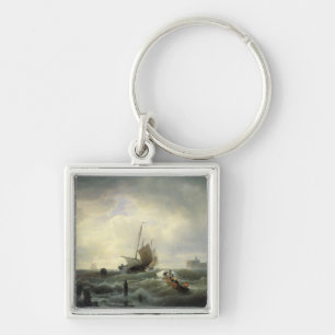 Porte-clés L'entrée au port chez Hellevoetsluys