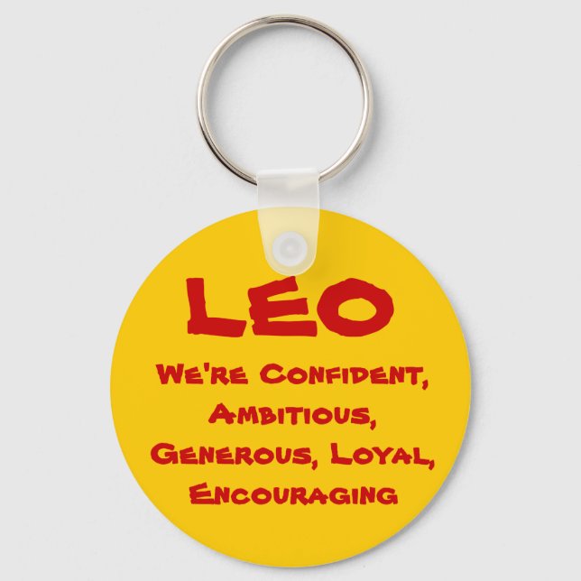 PORTE-CLÉS LEO (Recto)