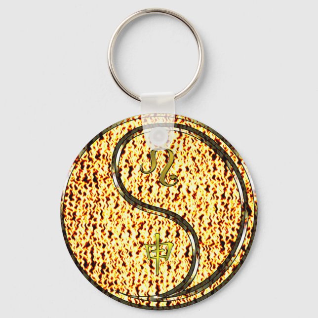 Porte-clés Leo & Fire Monkey (Recto)