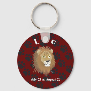 Porte-clés Leo July 23 à août 22 Keychains