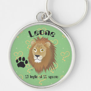 Porte-clés Leone 23 luglio al 22 agosto Portachiavi