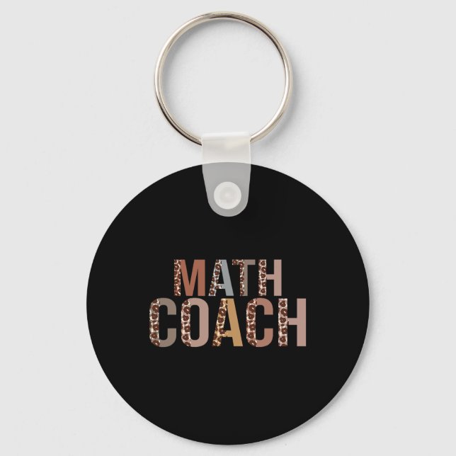 Porte-clés Leopard Math Fournitures d'entraîneurs S'Amuser Re (Recto)