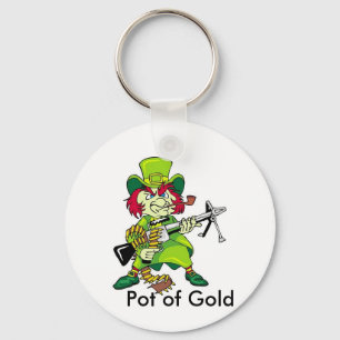 Porte-clés leprechaun, Pot d'or