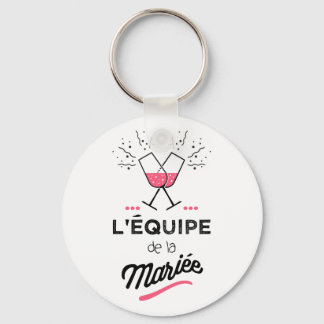Porte-clés L'Équipe de la mariée