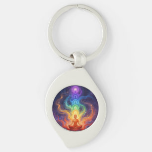Porte-clés Les 7 chakras