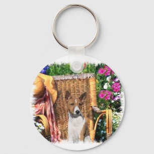 Porte-clés Les amateurs d'art de Basenji