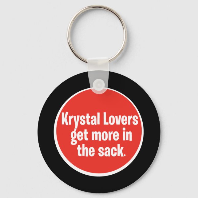 Porte-clés Les amateurs de krystal - Dans le sac (Recto)