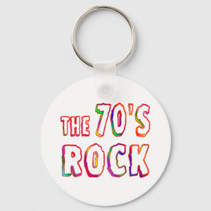 Porte-clés les années 70 roche