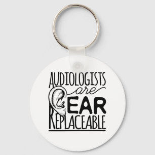 Porte-clés Les audiologistes sont des oreilles remplaçables