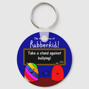 Porte-clés Les aventures du porte - clé de Rubberkid