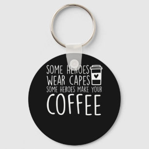 Porte-clés Les barman quelques héros font votre café