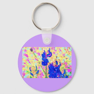 Porte-clés les bleus à proximité