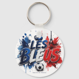 Porte-clés Les Bleus - Surnom de l'équipe nationale française