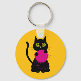 Porte-clés LES BONNIERS ! Bague à touches - Tricot + Kitty 🧶