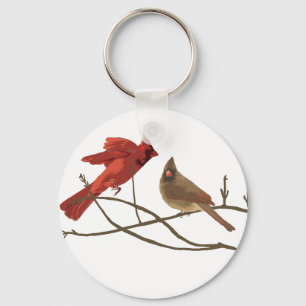 Porte-clés Les cardinaux rouges des festivals