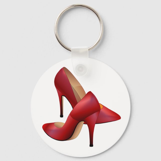 Porte-clés Les chaussures rouges (Recto)