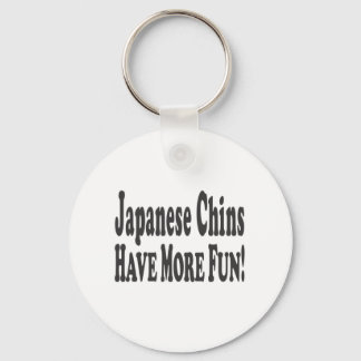 Porte-clés Les Chins Japonais Ont Plus De Plaisirs !