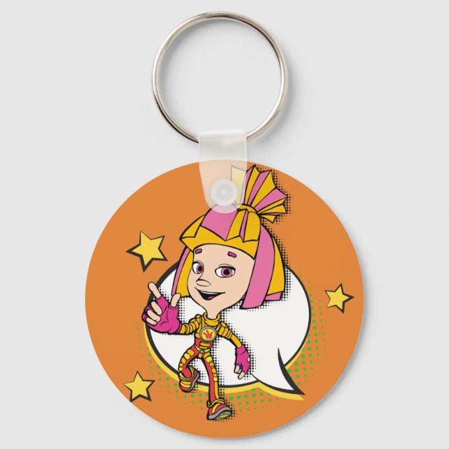 Porte-clés Les correctifs | Comics fixes - Simka (Recto)