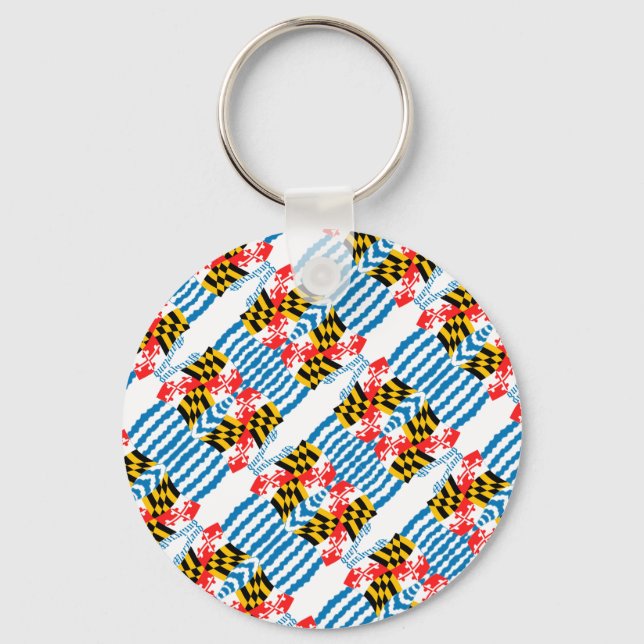 Porte-clés Les eaux du Maryland (Recto)