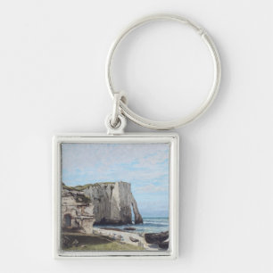 Porte-clés Les falaises d'Etretat après la tempête, 1870