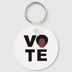 Porte-clés Les Femmes Noires Votent Élections Politiques Les 