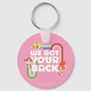 Porte-clés Les filles puissantes : On a ton dos