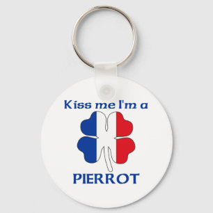 Porte-clés Les Français personnalisés m'embrassent que je