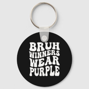 Porte-clés Les gagnants Portent Purple Team Sports Day Game S