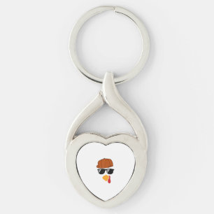 Porte-clés Les Garçons Turquie Face Thanksgiving Trucker Hat 