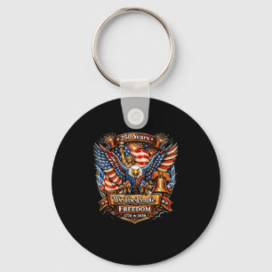 Porte-clés Les gens 250e anniversaire américain patriotique 4