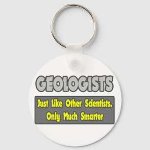 Porte-clés Les géologues... plus intelligents
