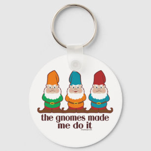 Porte-clés Les Gnomes M'Ont Fait Le Faire