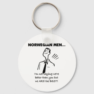 Porte-clés Les hommes norvégiens sont le meilleur