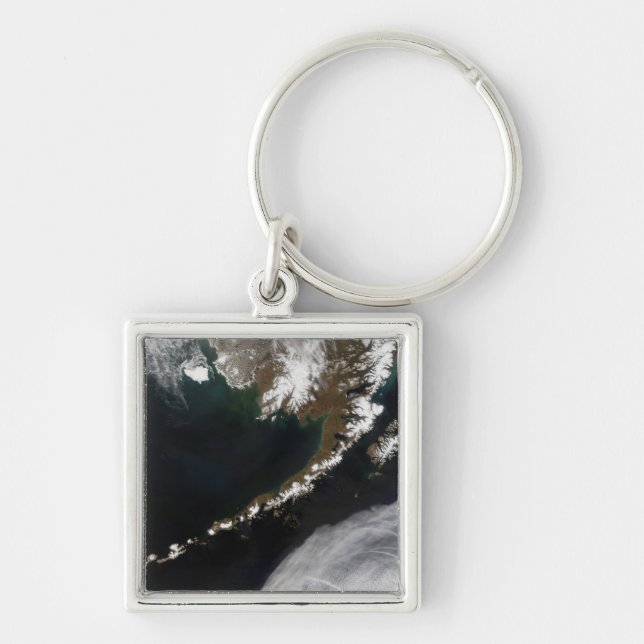 Porte-clés Les îles Aléoutiennes et la péninsule d'Alaska (Devant)