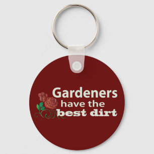 Porte-clés Les jardiniers ont la meilleure chemise !