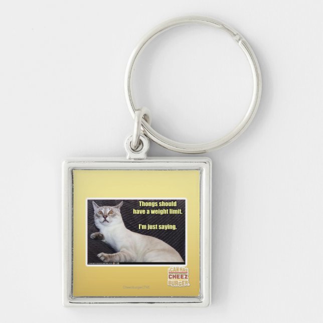 Porte-clés Les lanières devraient avoir une limite de poids (Devant)