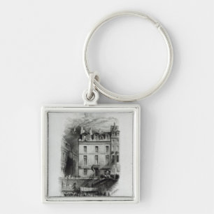 Porte-clés Les logements du napoléon sur le Quai Conti,