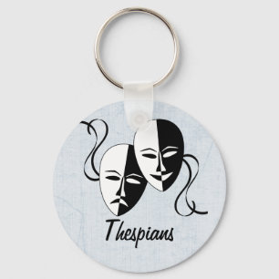Porte-clés Les Masques pians personnalisables