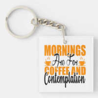 Les Matins Sont Pour Le Café Et La Contemplation
