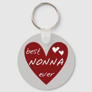 Porte-clés Les meilleurs cadeaux de T-shirts de Nonna de